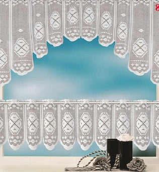 Rideaux décoratifs pour fenêtres, design élégant, motifs géométriques raffinés, ambiance lumineuse, parfait pour embellir la maison, faciles à installer et adaptés à divers styles d'intérieur.