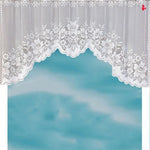 Rideau décoratif pour fenêtre avec motif floral élégant, parfait pour ajouter une touche de charme et de sophistication à tout intérieur. Ce rideau embellit l’espace tout en offrant une ambiance lumineuse et aérée. Idéal pour le salon, la chambre ou la cuisine. Facile à installer et à entretenir.