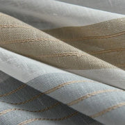 rideau moderne gris clair stripes verticales finement tissés translucide minimaliste