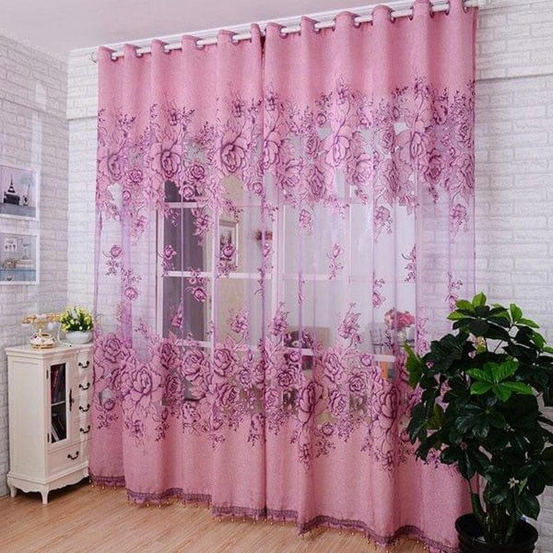 Voilages Roses | Ombre Interieur