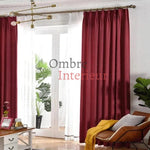 Double Rideau Anti Froid | Ombre Interieur