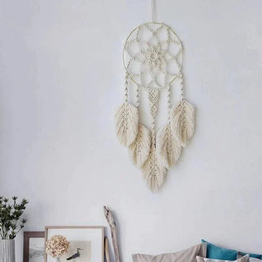 Macramé Mural Plume | Ombre Interieur