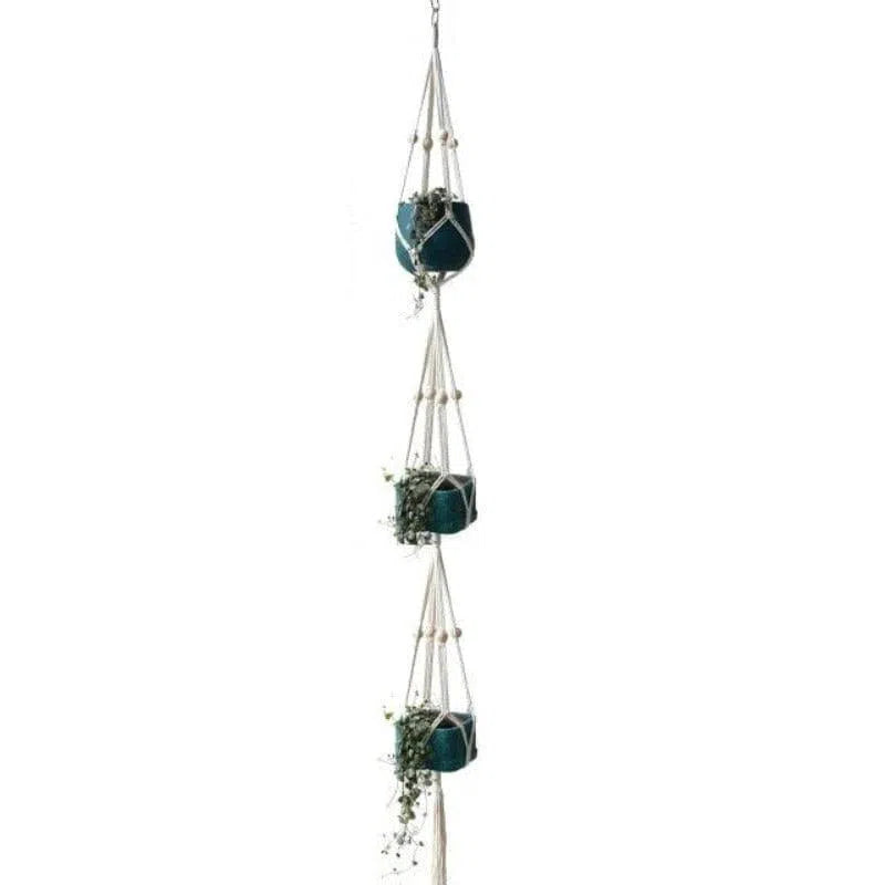 Macramé Suspension Plante | Ombre Interieur