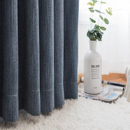 Rideau Bleu Indigo | Ombre Interieur