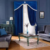 Rideau Bleu Velour