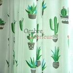 Rideau Cactus | Ombre Interieur