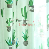 Rideau Cactus | Ombre Interieur