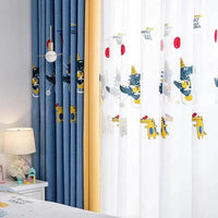 Rideau Chambre Bébé Animaux