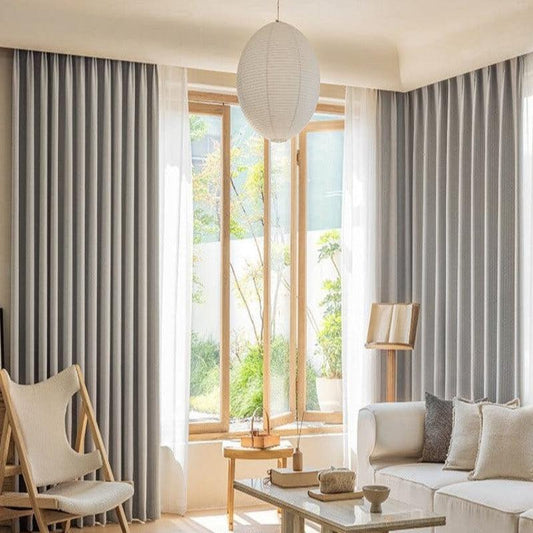 Rideau De Chambre Gris | Ombre Interieur