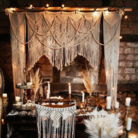 Rideau En Macramé