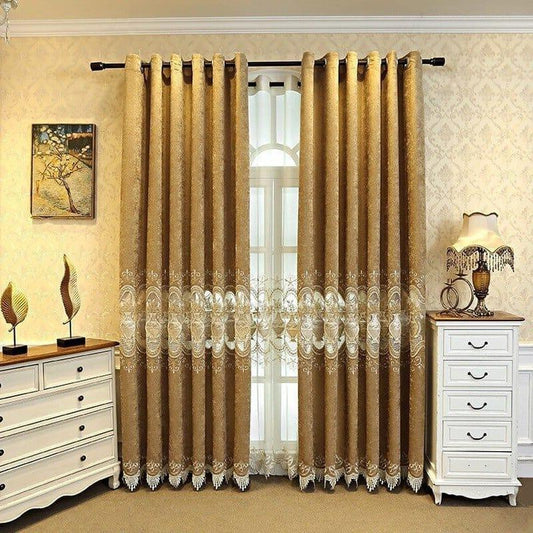 Rideau Marron Camel