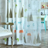 Rideau Motif Arbre