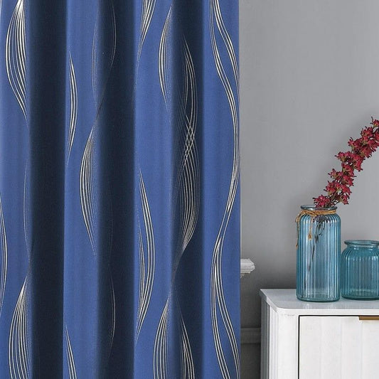 Rideau Occultant Bleu Nuit | Ombre Interieur
