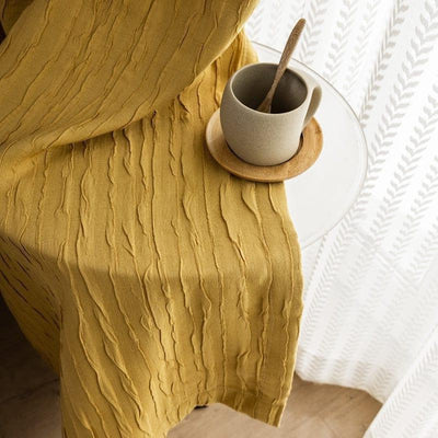 Rideau Occultant Jaune Moutarde | Ombre Interieur