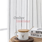 Rideau Rayures | Ombre Interieur