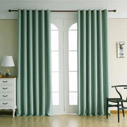 rideau thermique opaque moderne vert rouge blanc violet tringle inclusion porte fenêtre meubles