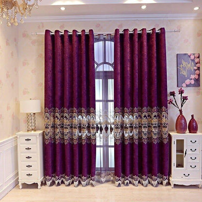 Rideau Violet Foncé | Ombre Interieur