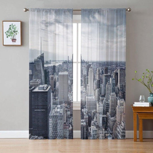 Rideau Voilage New York | Ombre Interieur