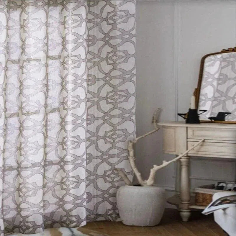 Rideau Voilage Pour Salon | Ombre Interieur