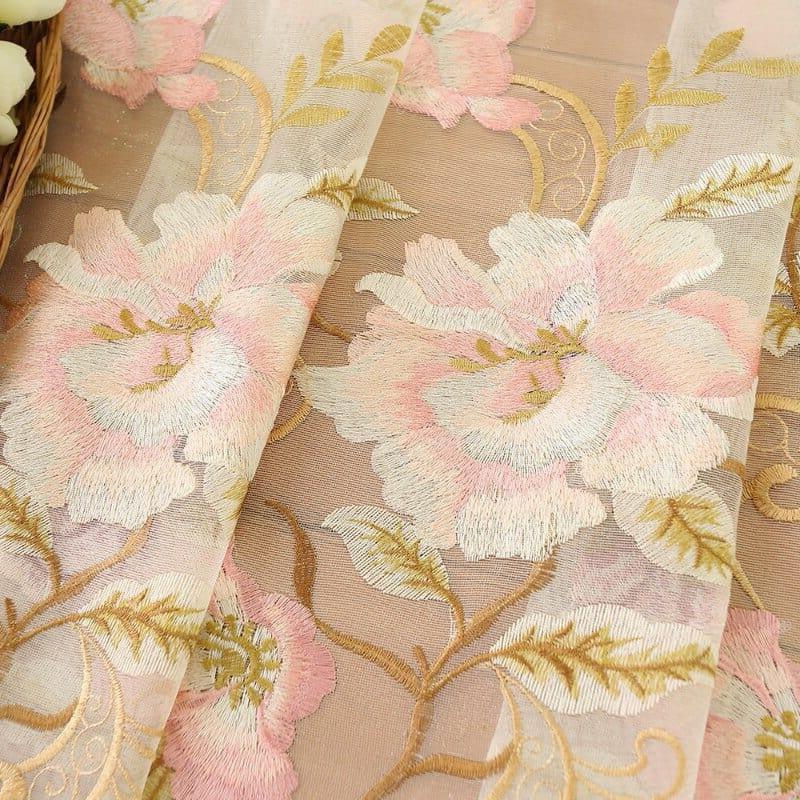 Rideau Voilage Vintage | Ombre Interieur