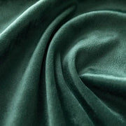 rideaux occultants vert foncé gris clair texture veloutée opaques décoration textile