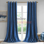 Rideaux Velours Bleu | Ombre Interieur