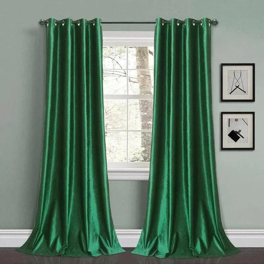 Rideaux Velours Vert | Ombre Interieur