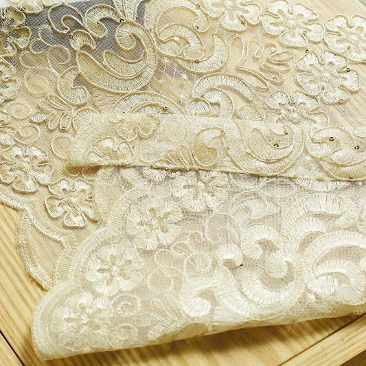 Rideaux Voilage Brodé | Ombre Interieur