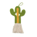Décoration murale en forme de cactus pour chambre d'enfant, style bohème et coloré. Accessoire parfait pour apporter une touche d'originalité et de gaieté à votre intérieur. Idée cadeau unique pour une ambiance chaleureuse et tendance.
