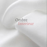 Voilage Blanc Imitation Lin | Ombre Interieur