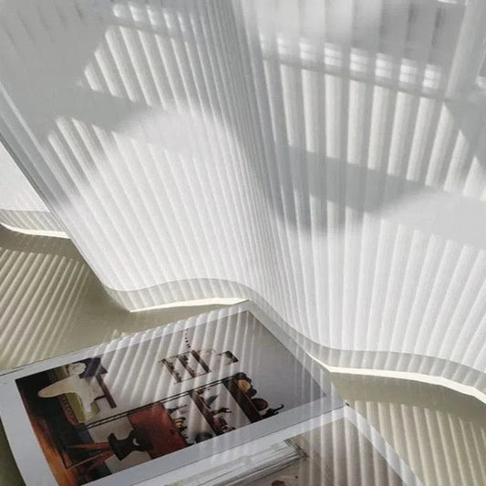 Voilage Blanc Rayé | Ombre Interieur