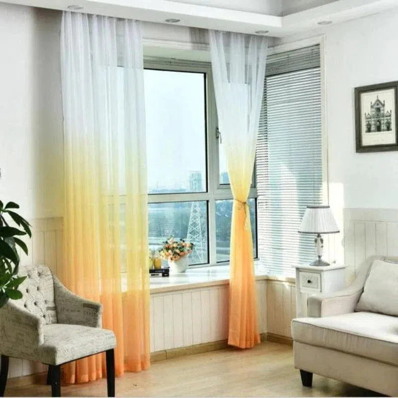 Voilage Couleur Dégradé | Ombre Interieur