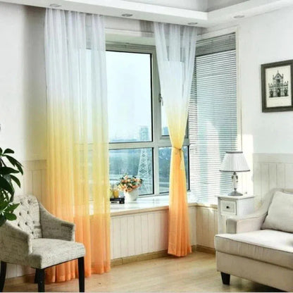 Voilage Couleur Dégradé | Ombre Interieur