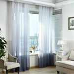 Rideaux élégants pour la décoration d'intérieur, ajoutant une touche de finesse à tout salon moderne. Ces rideaux translucides créent une ambiance lumineuse et chaleureuse tout en préservant l'intimité. Parfaits pour sublimer les grandes fenêtres, ils s'intègrent harmonieusement dans un décor contemporain. Accessoire de choix pour améliorer le style et l'élégance de votre espace de vie.