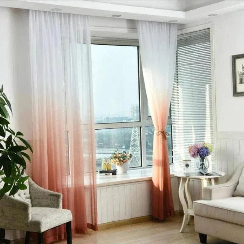 Voilage Couleur Dégradé | Ombre Interieur