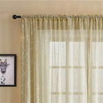 Rideau transparent beige avec motif géométrique, idéal pour ajouter une touche élégante et moderne à votre intérieur. Parfait pour le salon ou la chambre, ce rideau laisse filtrer la lumière tout en préservant l'intimité. Design contemporain s'intégrant facilement dans tout type de décoration. Ajoutez du charme et du style à vos fenêtres avec ce rideau raffiné.