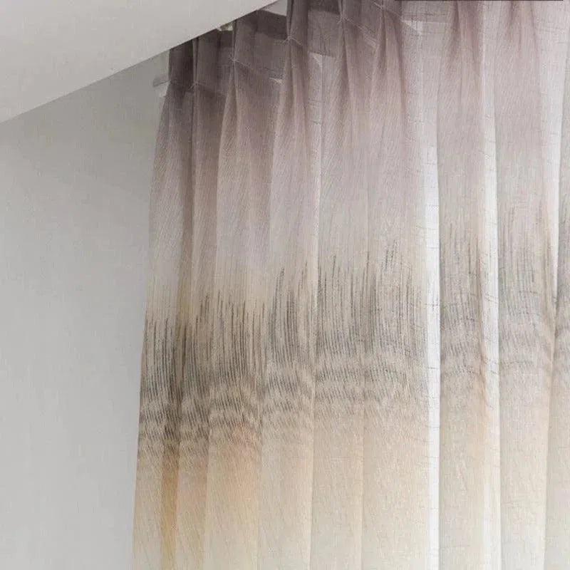 Voilage Fenetre Imitation Lin | Ombre Interieur