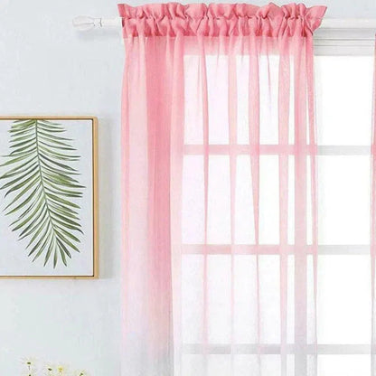 Rideau décoratif rose pour salon, apportant une touche de couleur douce et élégante à votre intérieur. Parfait pour laisser entrer la lumière naturelle tout en préservant l'intimité. Idéal pour une ambiance chaleureuse et moderne dans votre espace de vie.