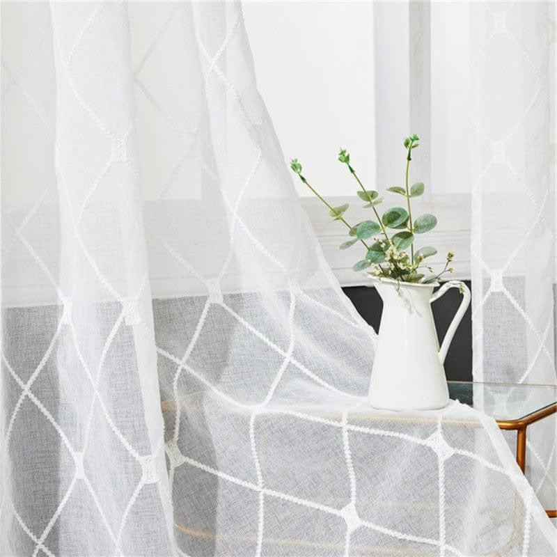 Voilage Imitation Lin | Ombre Interieur