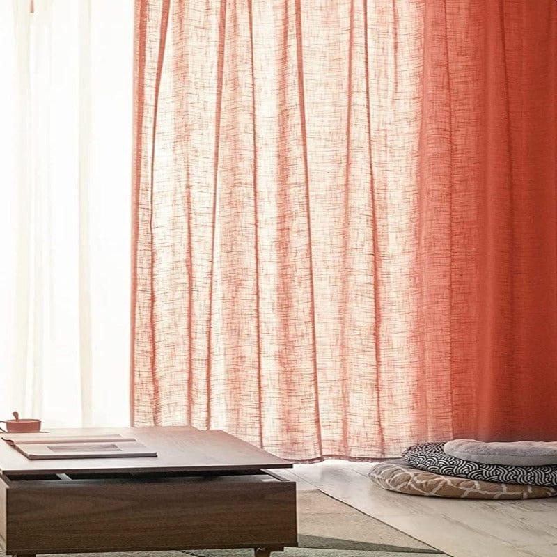 Voilage Orange | Ombre Interieur