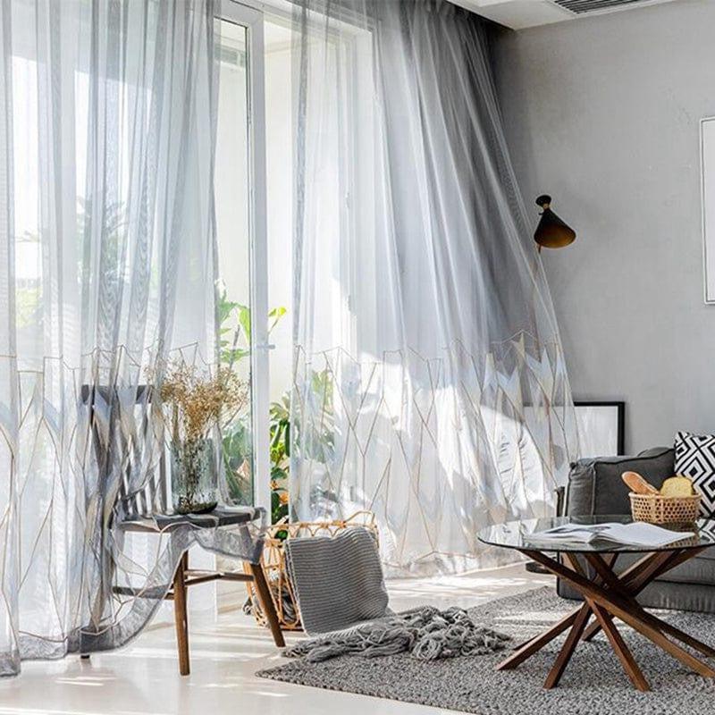 Rideau Voilage Pour Fenetre | Ombre Interieur