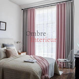 Voilage Rayures Horizontales | Ombre Interieur