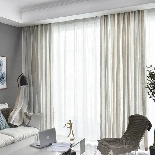 Voilage Salon Moderne | Ombre Interieur