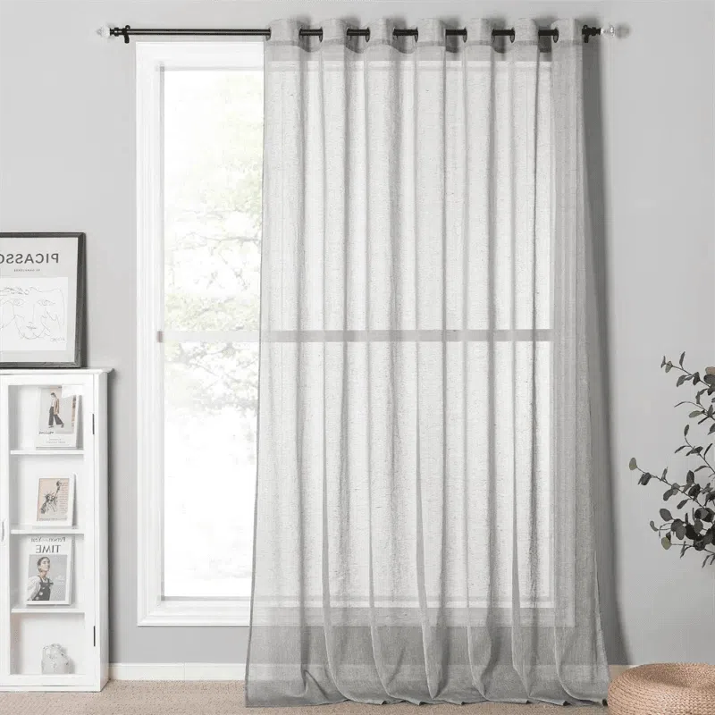 Voilage Semi Transparent | Ombre Interieur