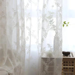 Voilage Transparent Blanc | Ombre Interieur