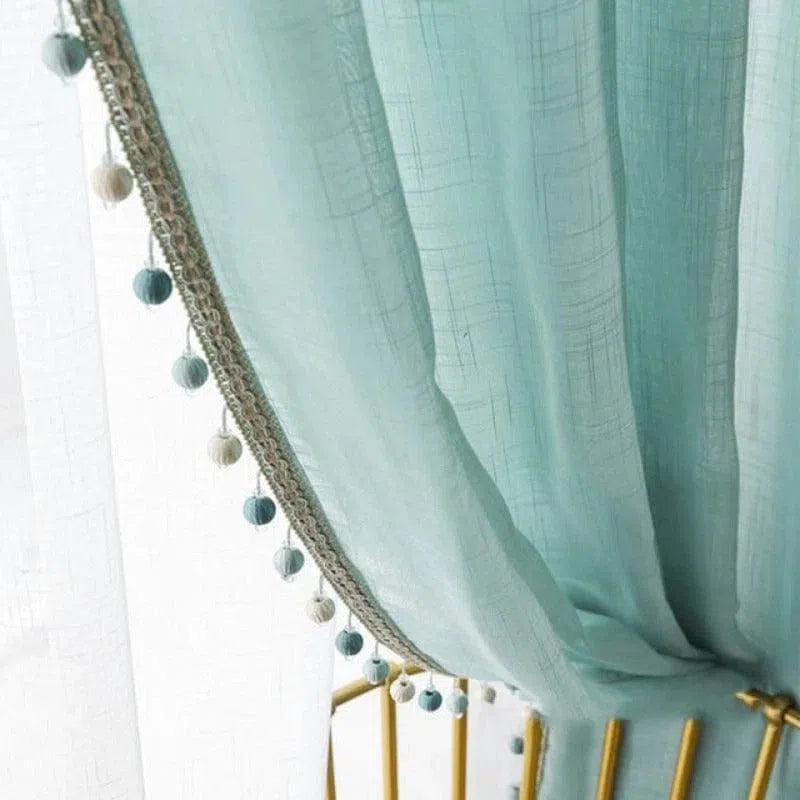 Voilage Vert | Ombre Interieur